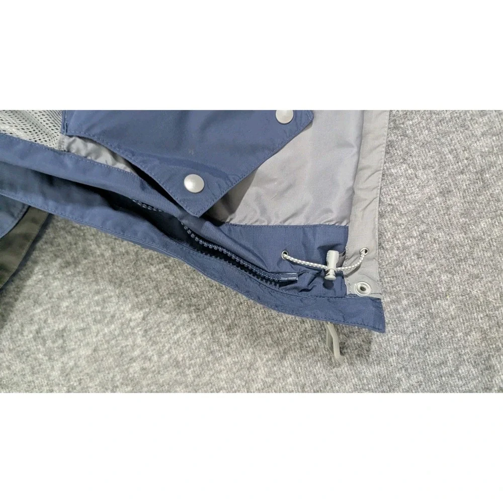 North Face Jacket Men's‎ 2XL Blue Hyvent Abul Raincoat Outdoors Hiking TB5M TN5M